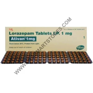 Ativan 1mg tablet for anxiety relief