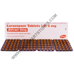 Ativan 2mg tablet for anxiety relief
