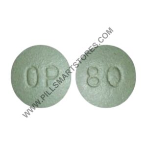 Oxycodone 80mg tablet for severe and long-lasting pain relief