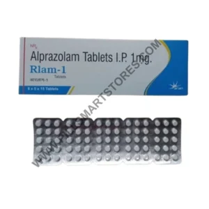 Xanax 1mg tablet for anxiety relief