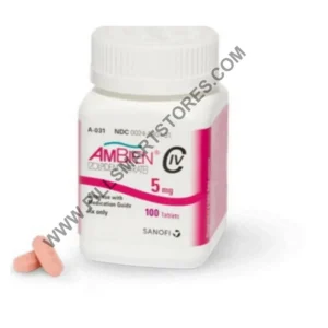 Ambien 5mg tablet for short-term insomnia treatment and sleep support