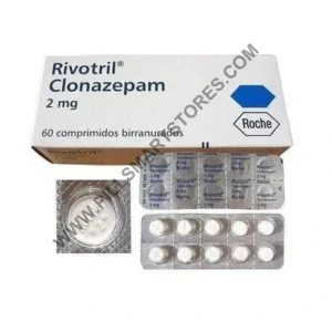 Clonazepam 2mg tablet for anxiety and seizure disorder management