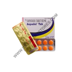 Tapentadol 100mg tablet for moderate to severe pain relief