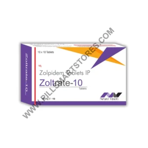 Ambien 10mg (Zolpidem) tablet for short-term insomnia treatment